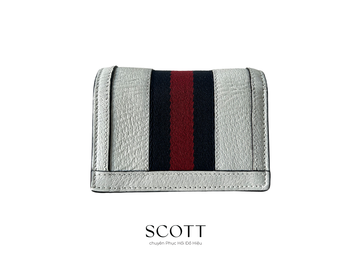 Ví Gucci mặt sau - SCOTT phục hồi đồ hiệu Ví Gucci da thật mặt sau sau khi phục hồi – SCOTT phục hồi đồ hiệu cao cấp.